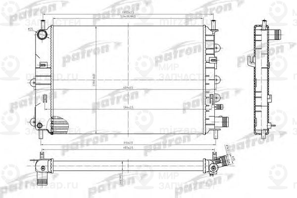 Запчасть PATRON PRS3434