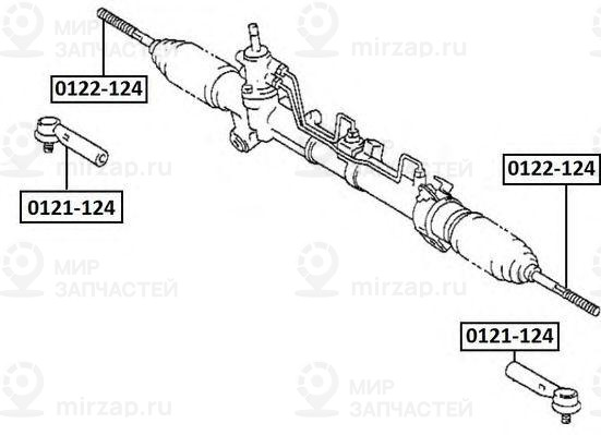 Запчасть ASVA 0122124