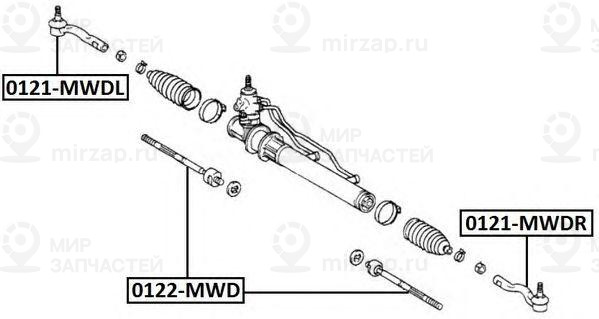 Запчасть ASVA 0122MWD