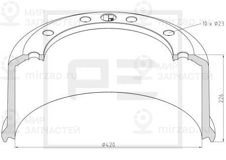 Запчасть PE 04662710A