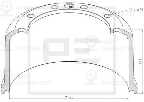 Запчасть PE 04663500A