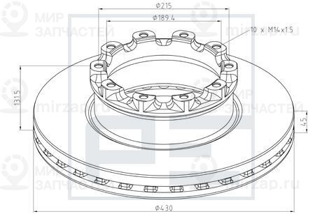 Запчасть PE 06680300A