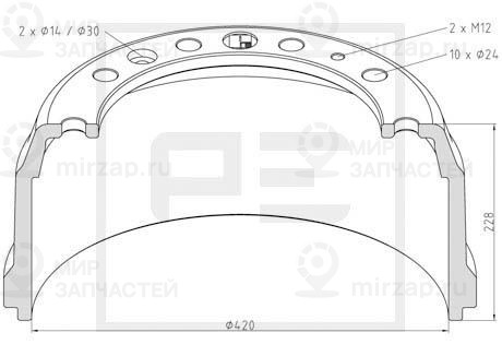 Запчасть PE 10606400A