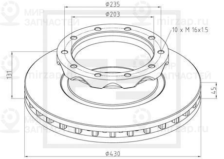Запчасть PE 46610200A