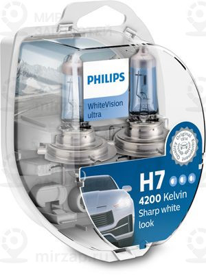 Лампа накаливания, фара дальнего света PHILIPS 12972WVUSM