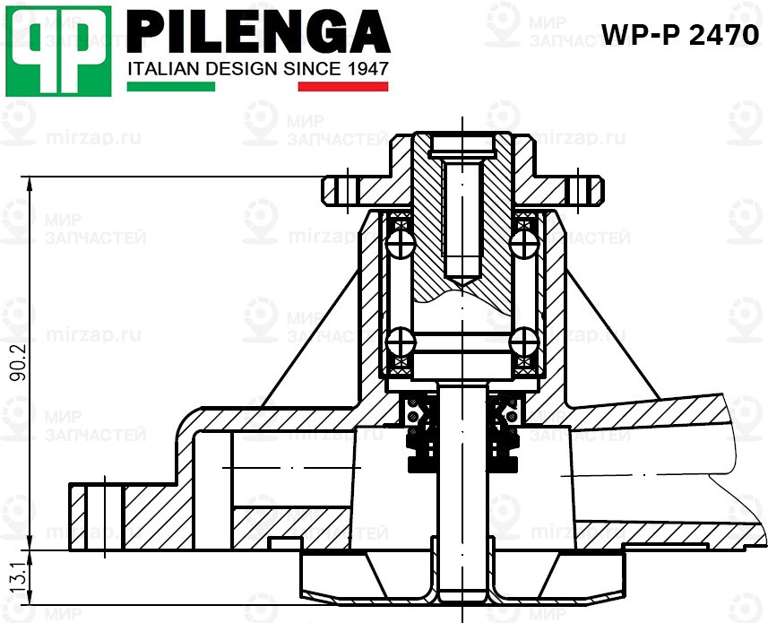 Запчасть PILENGA WPP2470