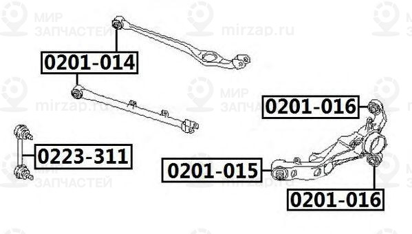 Запчасть ASVA 0201016
