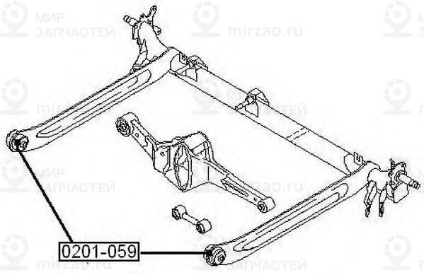 Запчасть ASVA 0201059