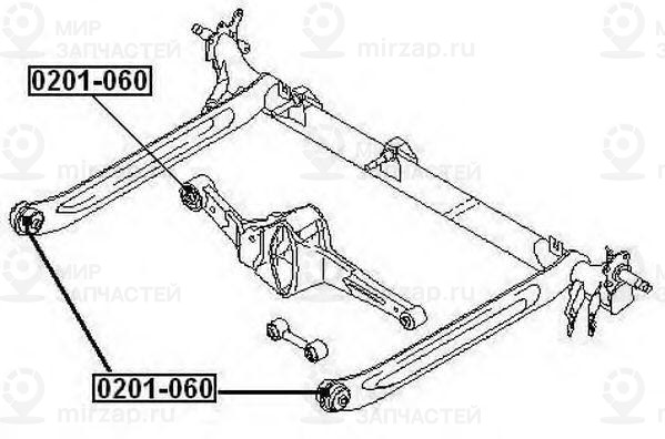 Запчасть ASVA 0201060
