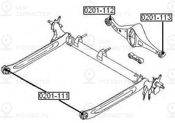 Запчасть ASVA 0201113