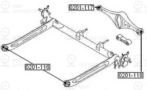 Запчасть ASVA 0201116
