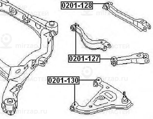 Запчасть ASVA 0201128