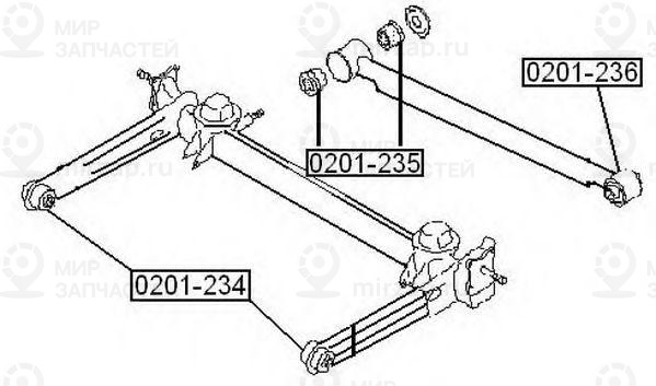Запчасть ASVA 0201234