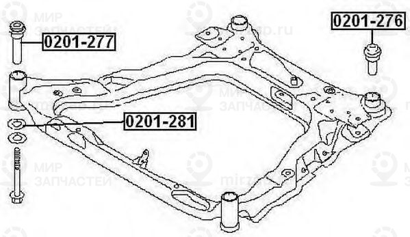 Запчасть ASVA 0201281