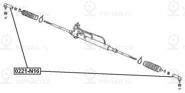 Запчасть ASVA 0221N16