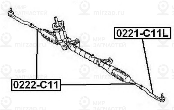 Запчасть ASVA 0222C11