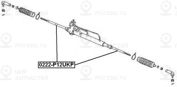 Запчасть ASVA 0222P12UKP