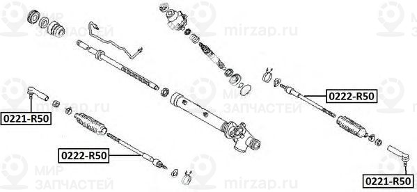 Запчасть ASVA 0222R50