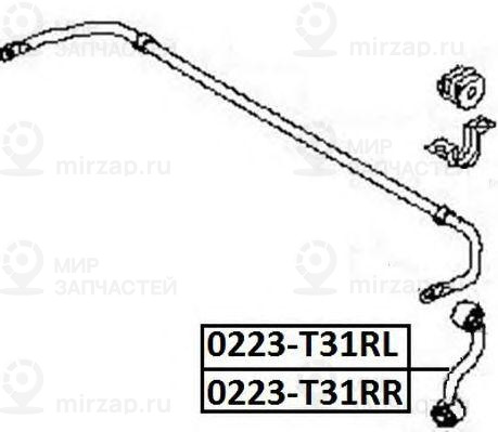 Запчасть ASVA 0223T31RL