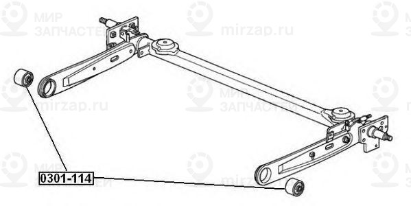 Запчасть ASVA 0301114