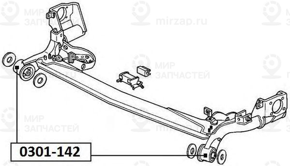 Запчасть ASVA 0301142