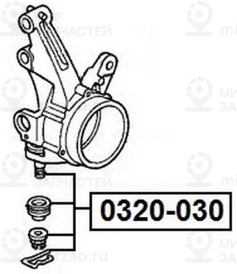 Запчасть ASVA 0320030