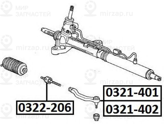 Запчасть ASVA 0321402