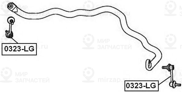 Запчасть ASVA 0323LG