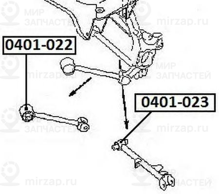 Запчасть ASVA 0401023