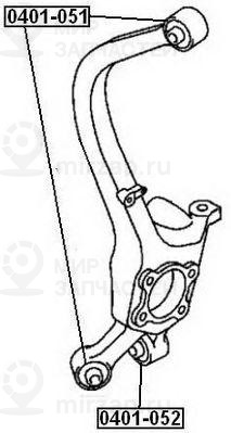 Запчасть ASVA 0401052