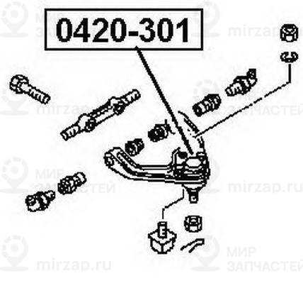 Запчасть ASVA 0420301