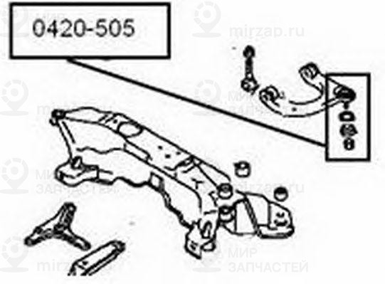 Запчасть ASVA 0420505