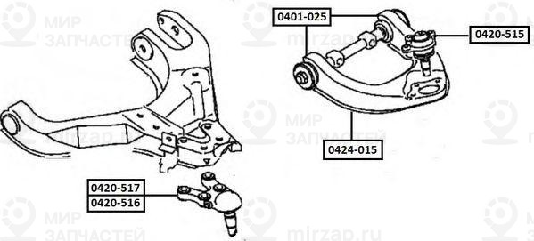 Запчасть ASVA 0420515