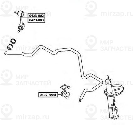 Запчасть ASVA 0423002
