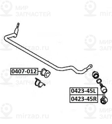 Запчасть ASVA 042345L