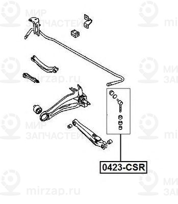 Запчасть ASVA 0423CSR