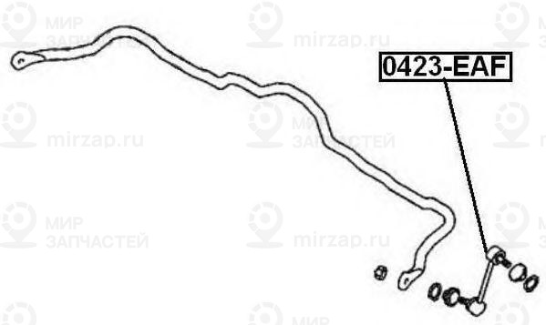 Запчасть ASVA 0423EAF