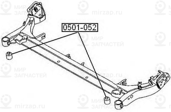 Запчасть ASVA 0501052