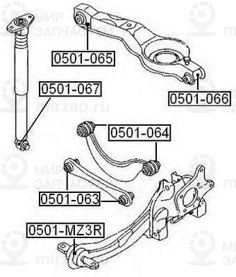 Запчасть ASVA 0501MZ3R