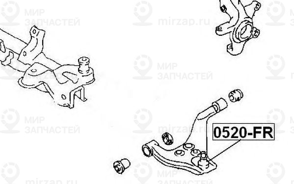 Запчасть ASVA 0520FR