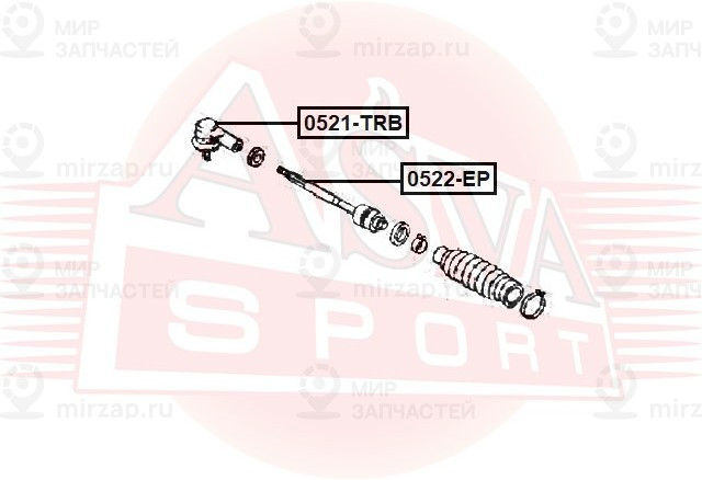 Запчасть ASVA 0522EP