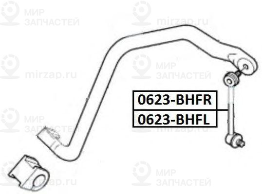 Запчасть ASVA 0623BHFR