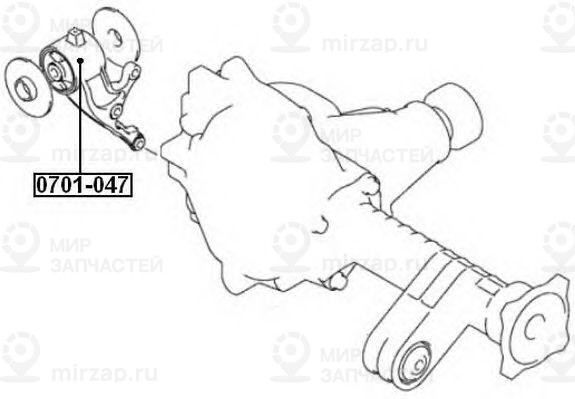 Запчасть ASVA 0701047