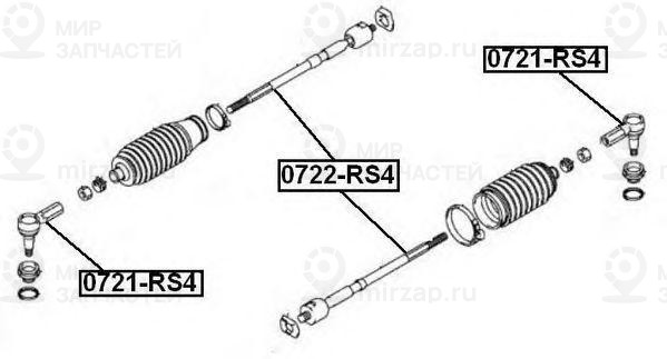 Запчасть ASVA 0721RS4
