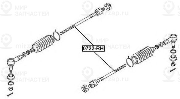 Запчасть ASVA 0722RH