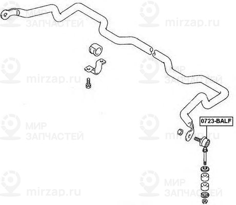 Запчасть ASVA 0723BALF