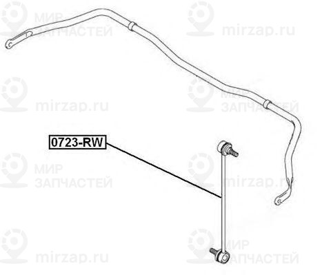 Запчасть ASVA 0723RW
