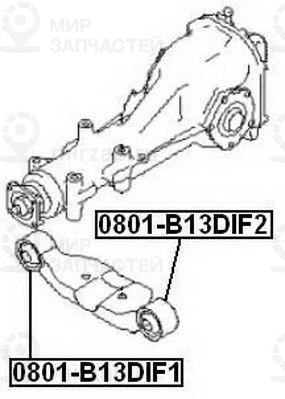 Запчасть ASVA 0801B13DIF1