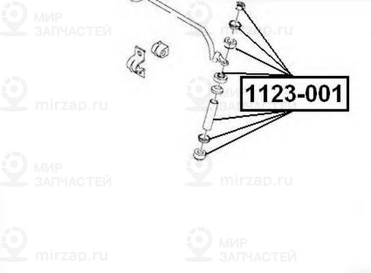 Запчасть ASVA 1123001