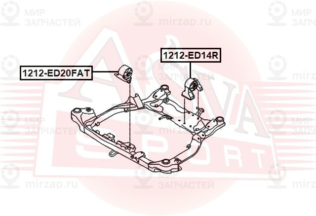 Запчасть ASVA 1212ED14R